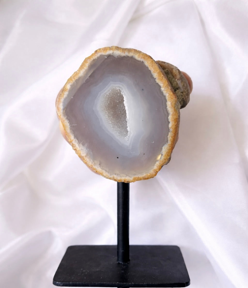 Agate on a stand
